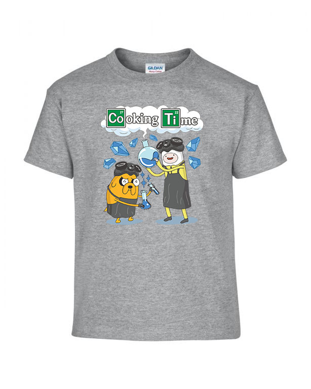 cooking time adventure time Sportszürke Gyerek Póló