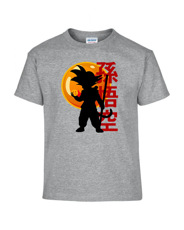 dragon ball son goku Sportszürke Gyerek Póló