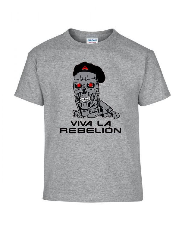 terminator Sportszürke Gyerek Póló