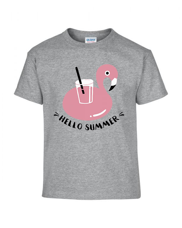 nyár nyaralás summer Sportszürke Gyerek Póló