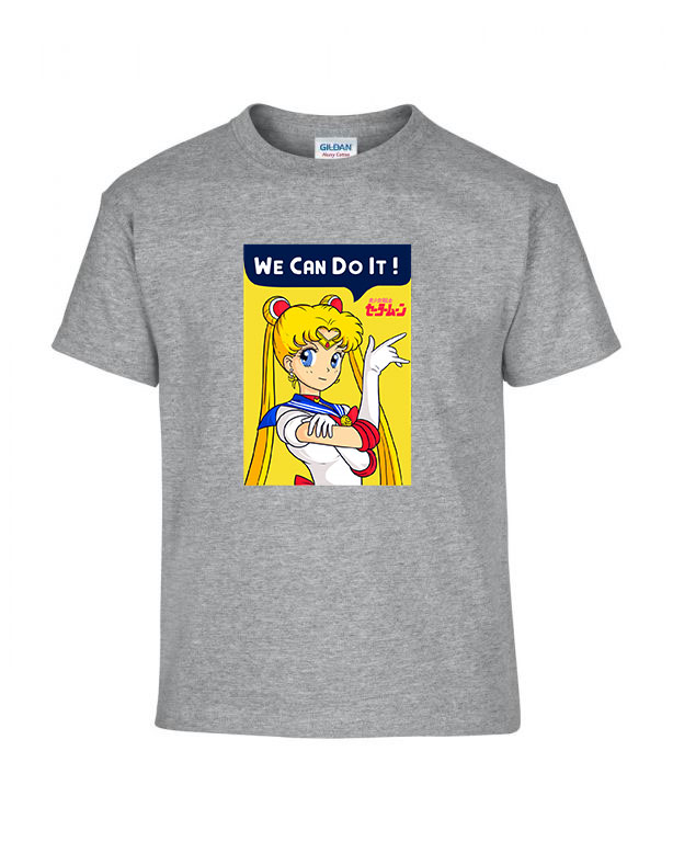 sailor moon Sportszürke Gyerek Póló