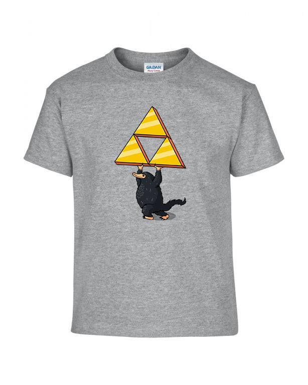 niffler furkász Sportszürke Gyerek Póló