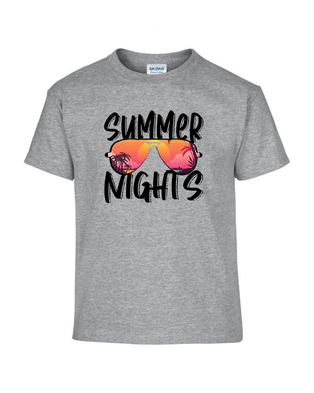 summer nyár nyári Sportszürke Gyerek Póló