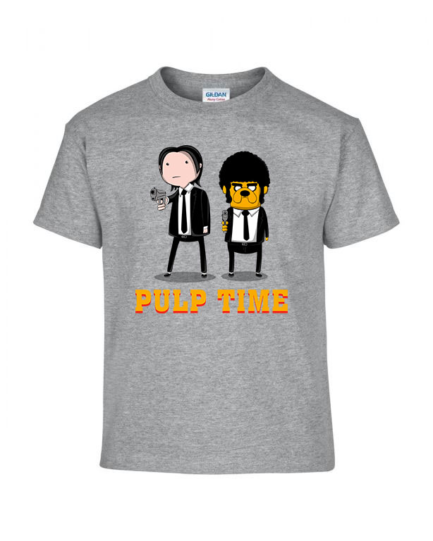 adventure time pulp fiction Sportszürke Gyerek Póló