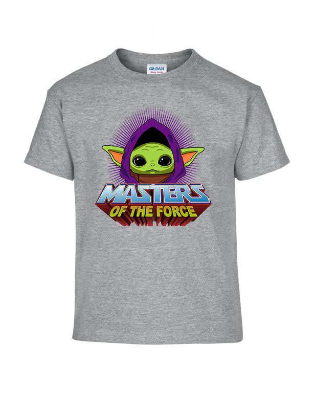 baba yoda baby yoda force Sportszürke Gyerek Póló