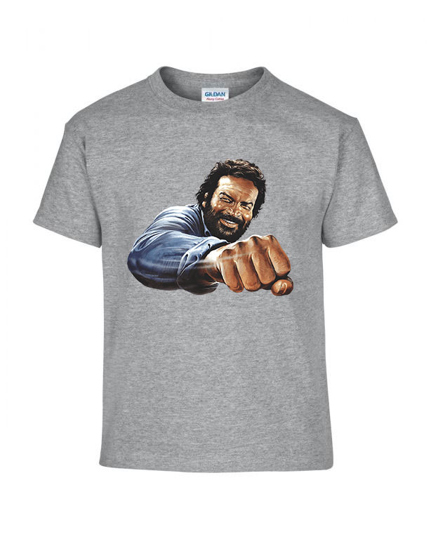 bud spencer pofon Sportszürke Gyerek Póló