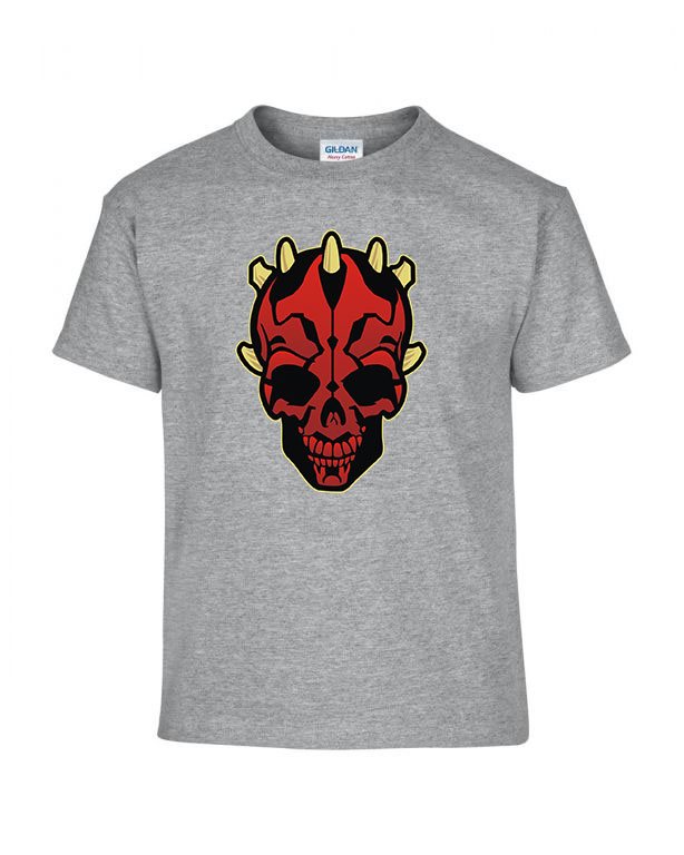darth maul koponya Sportszürke Gyerek Póló