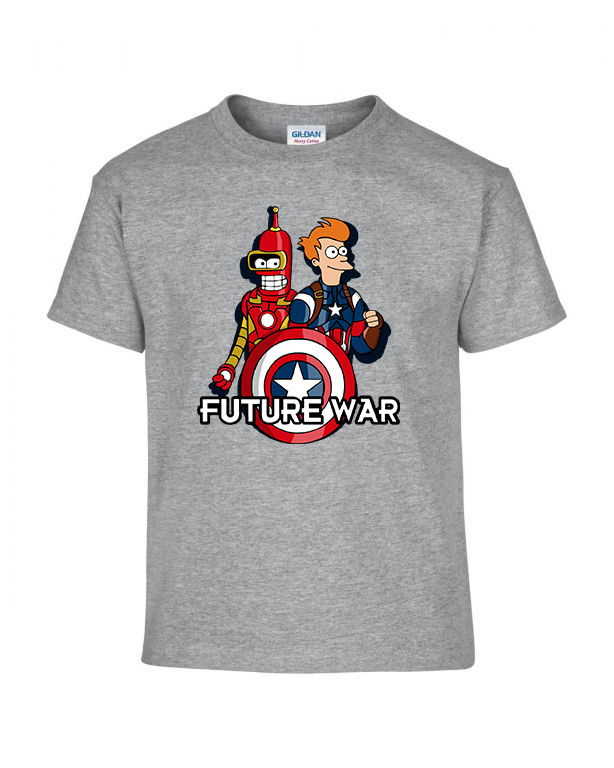 futurama Sportszürke Gyerek Póló