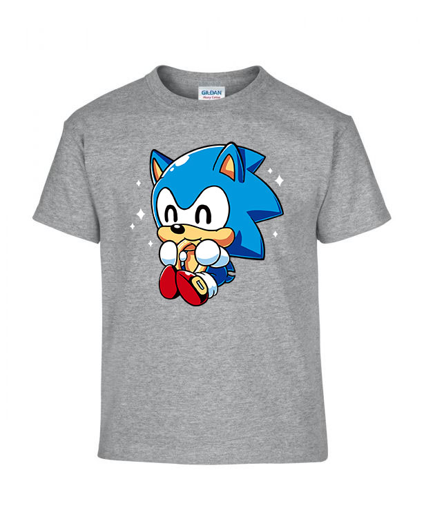 baba sonic Sportszürke Gyerek Póló