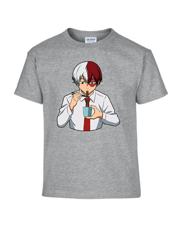 todoroki shoto Sportszürke Gyerek Póló