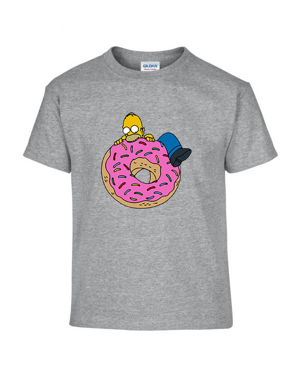 homer simpson fánk Sportszürke Gyerek Póló
