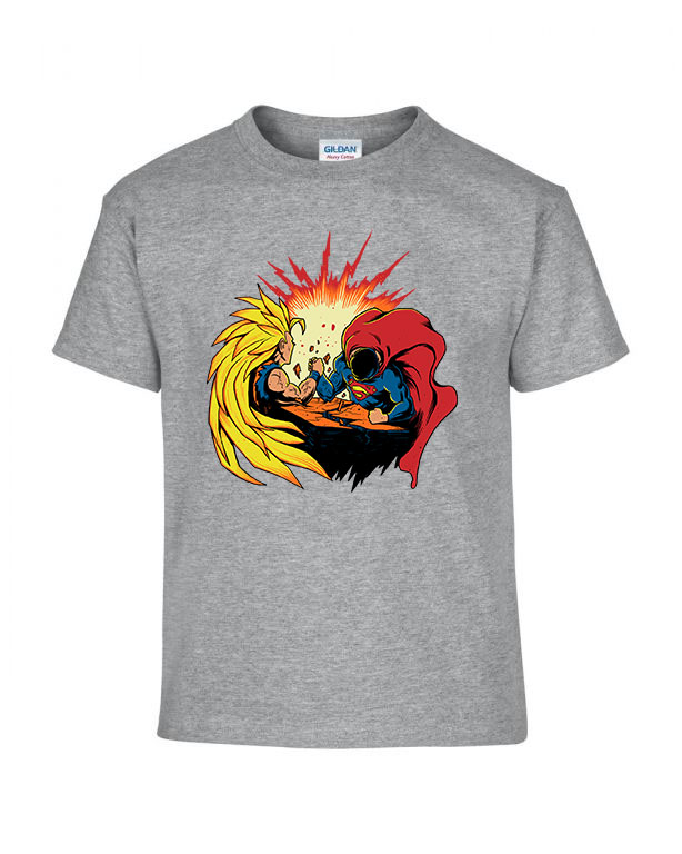 son goku superman Sportszürke Gyerek Póló