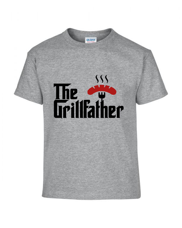 grill grillezés Sportszürke Gyerek Póló