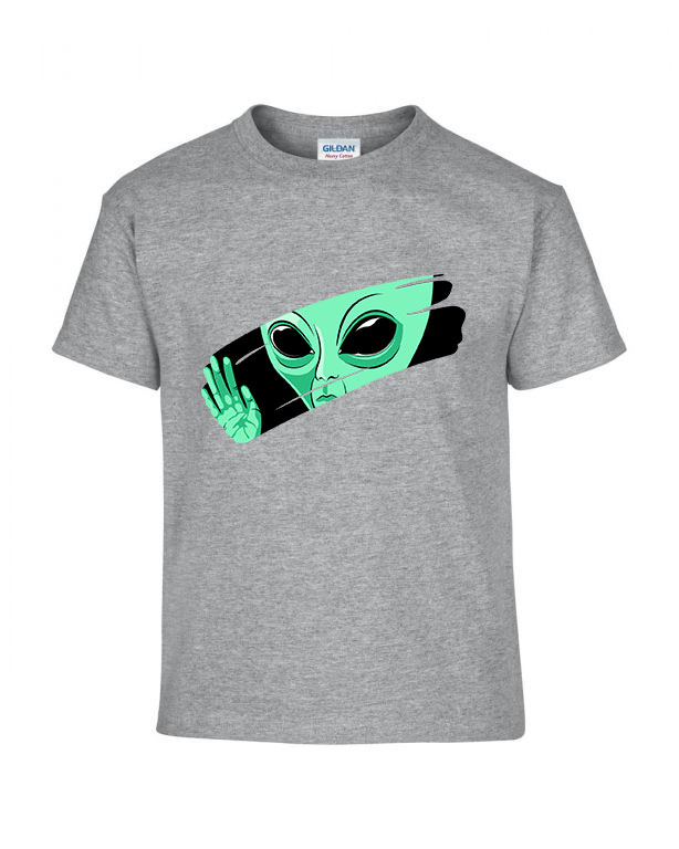 UFO Sportszürke Gyerek Póló