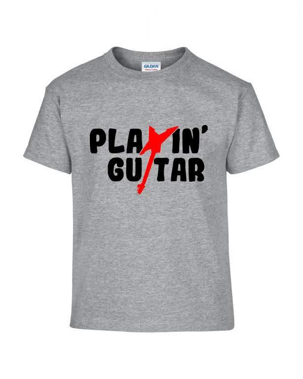 gitár gitáros Sportszürke Gyerek Póló