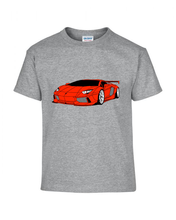 ferrari Sportszürke Gyerek Póló