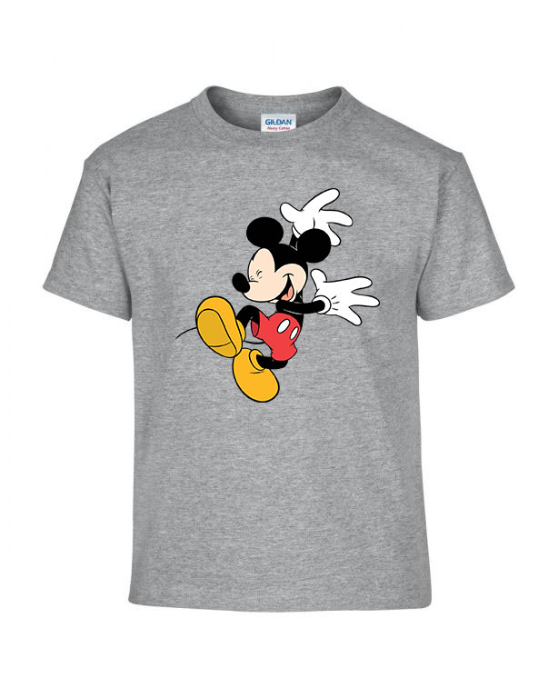 mickey egér táncol Sportszürke Gyerek Póló