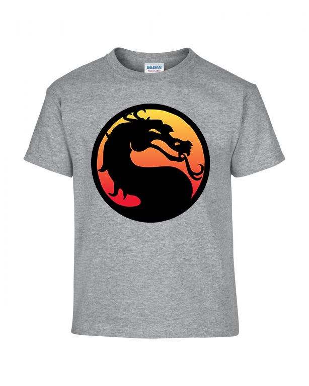 mortal kombat Sportszürke Gyerek Póló