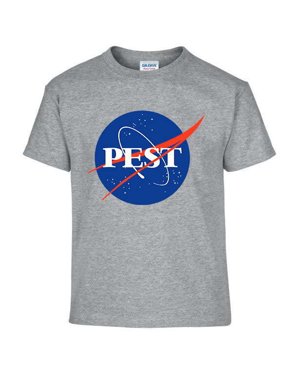 Pest budapest nasa Sportszürke Gyerek Póló