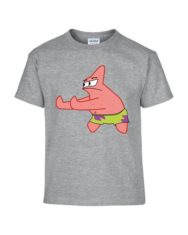 patrik csillag spongya bob Sportszürke Gyerek Póló