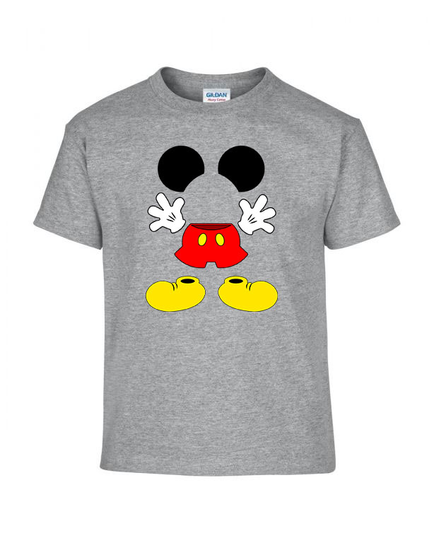Mickey egér Sportszürke Gyerek Póló