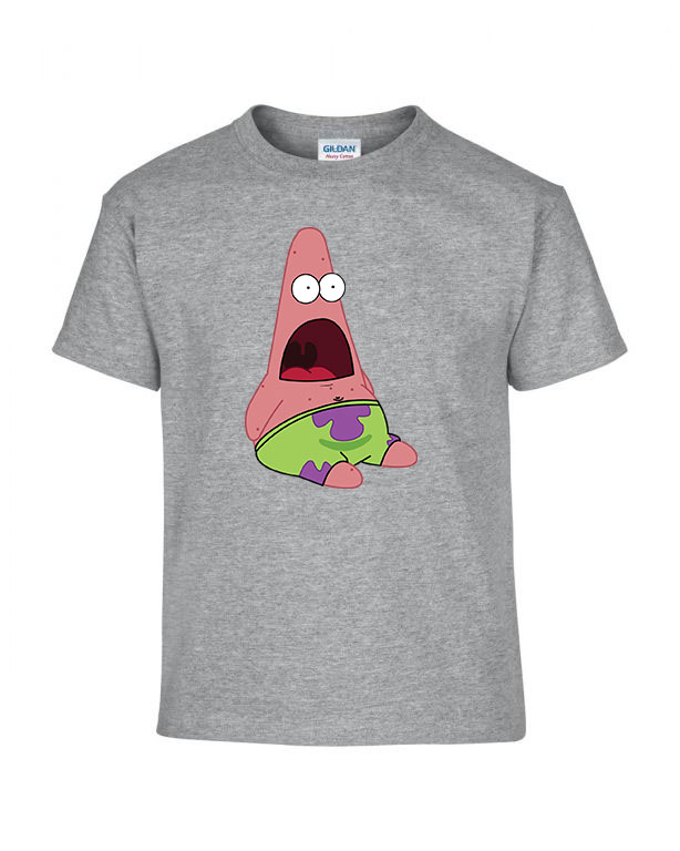 spongya bob patrik Sportszürke Gyerek Póló