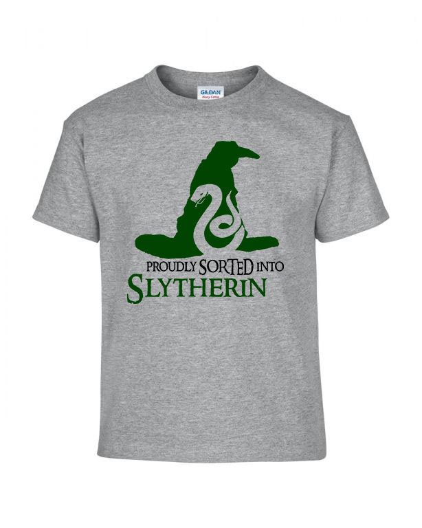 harry potter mardekár slytherin Sportszürke Gyerek Póló