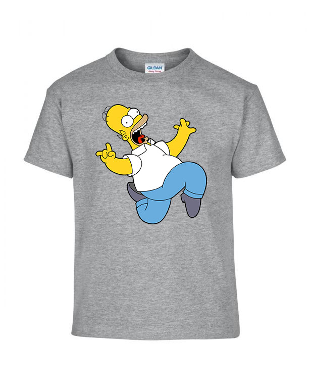 homer simpson Sportszürke Gyerek Póló