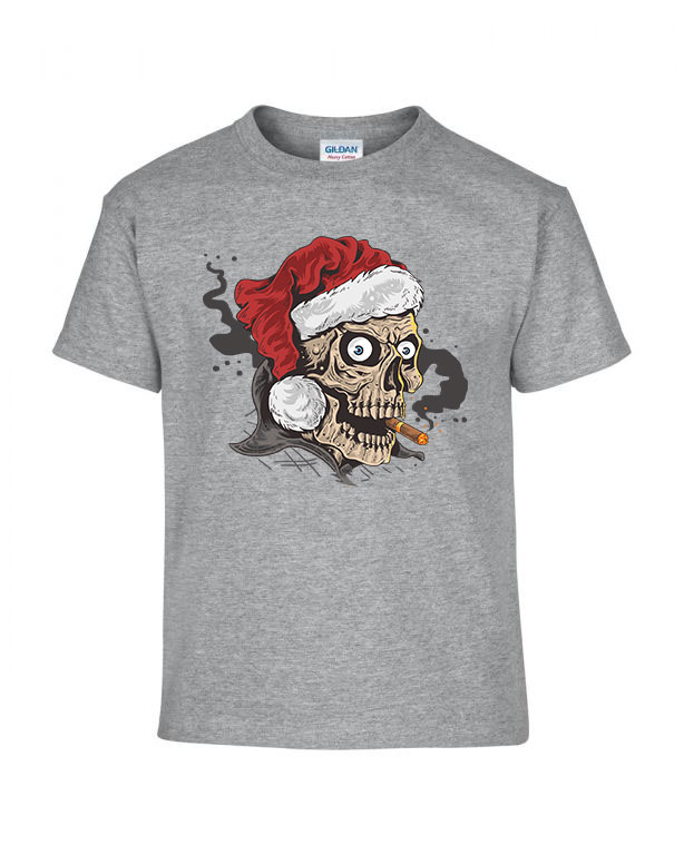 santa koponya Sportszürke Gyerek Póló