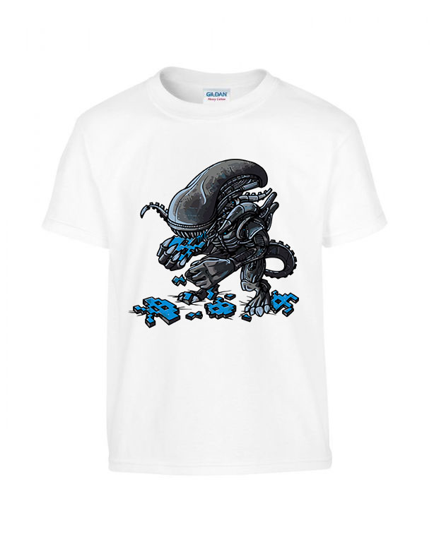 alien Fehér Gyerek Póló