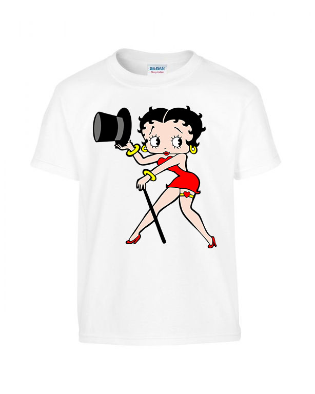 betty boop Fehér Gyerek Póló