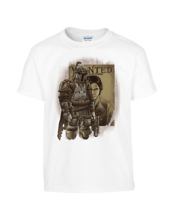 boba fett han solo Fehér Gyerek Póló