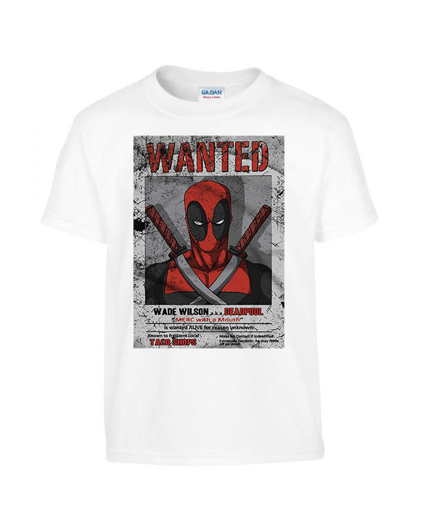 deadpool wade wilson Fehér Gyerek Póló