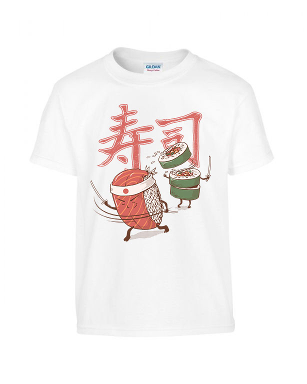 sushi szusi Fehér Gyerek Póló