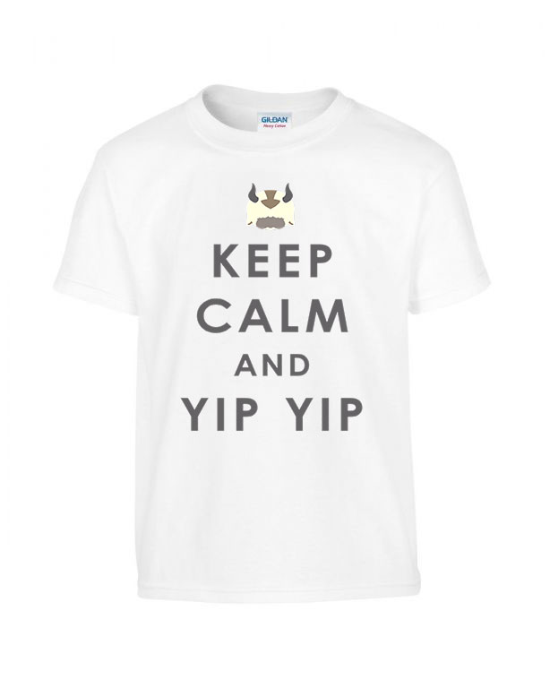 avatar appa yip yip Fehér Gyerek Póló