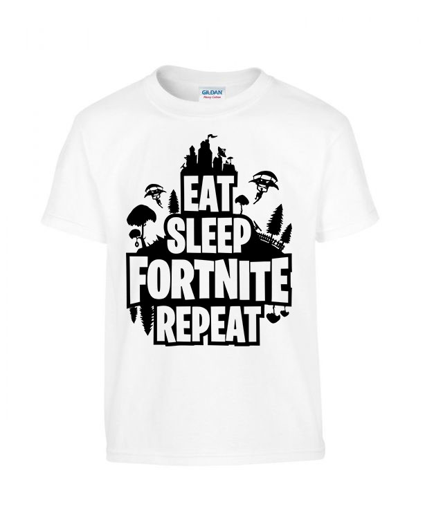 Fortnite battle royale Fehér Gyerek Póló