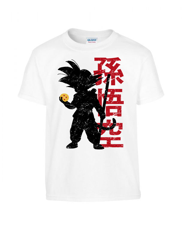 dragon ball son goku Fehér Gyerek Póló
