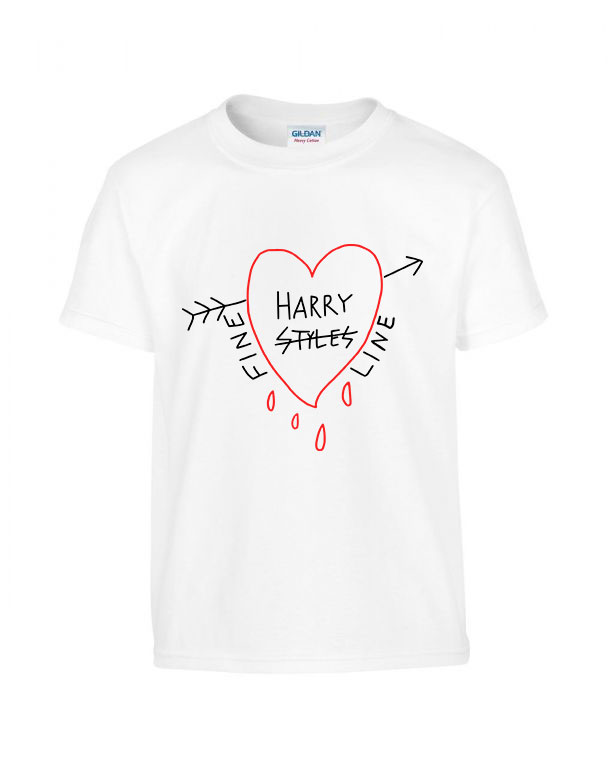 harry styles fine line Fehér Gyerek Póló