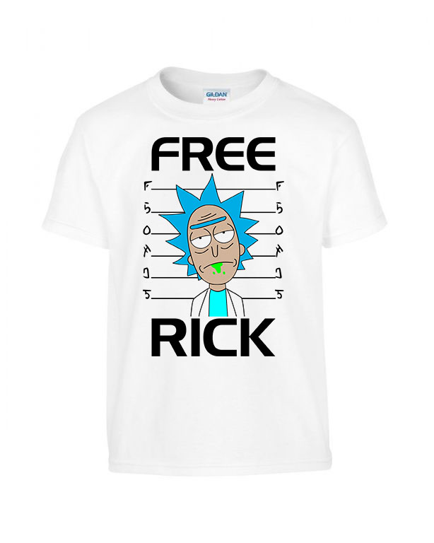 rick és morty Fehér Gyerek Póló