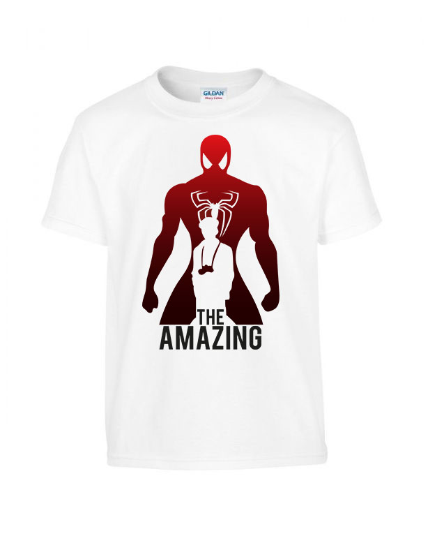 amazing spider man pókember Fehér Gyerek Póló