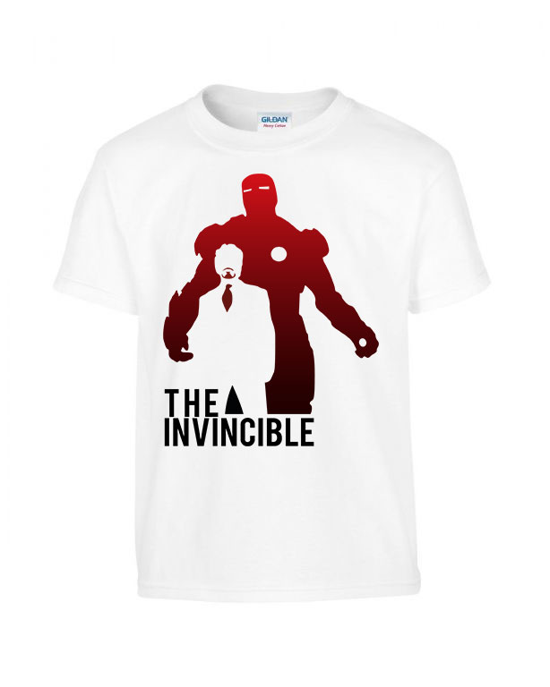 iron man vasember Fehér Gyerek Póló