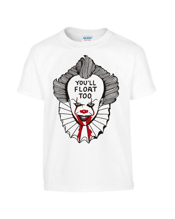 pennywise it az stephen king Fehér Gyerek Póló