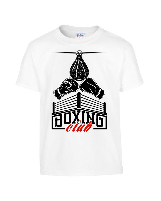 box boxing Fehér Gyerek Póló