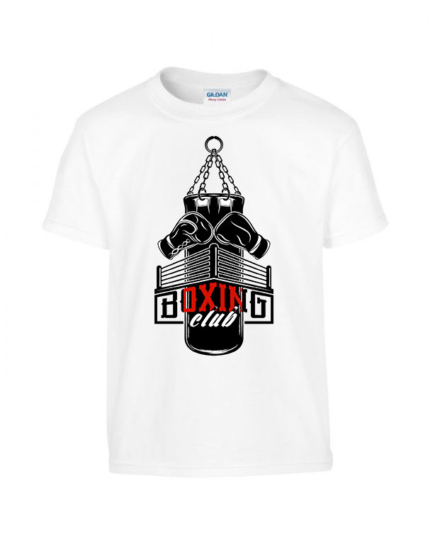 box boxing Fehér Gyerek Póló