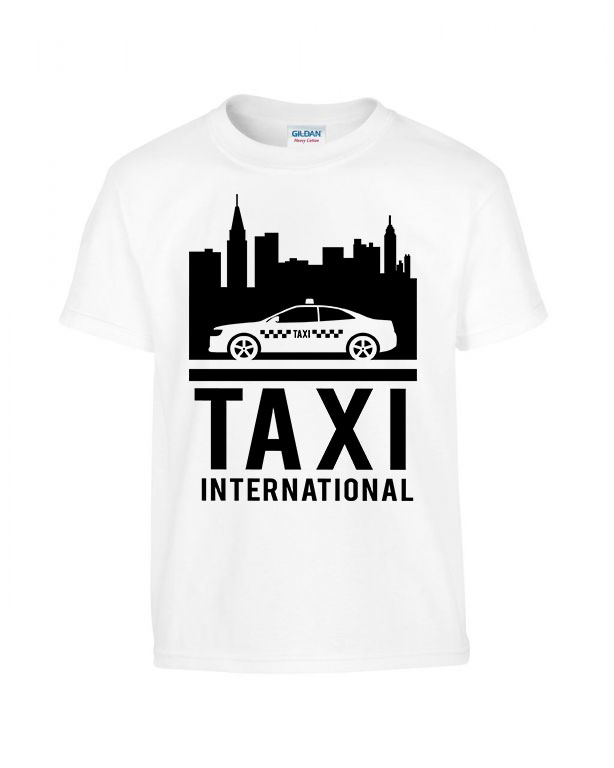 Taxis taxi Fehér Gyerek Póló