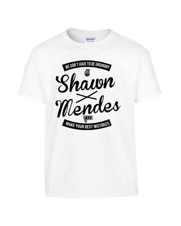Shawn Mendes Fehér Gyerek Póló