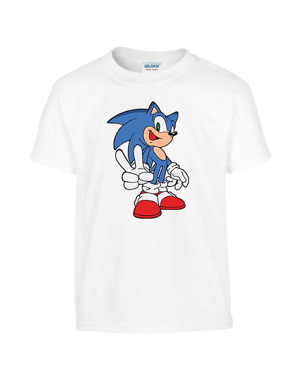 Sonic Fehér Gyerek Póló
