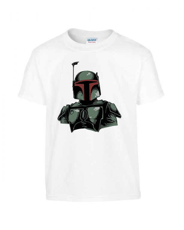 Star Wars Boba Fett Fehér Gyerek Póló