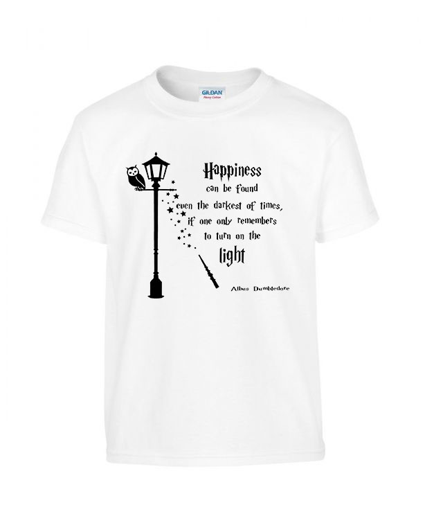 Harry Potter Dumbledore Idézet Fehér Gyerek Póló