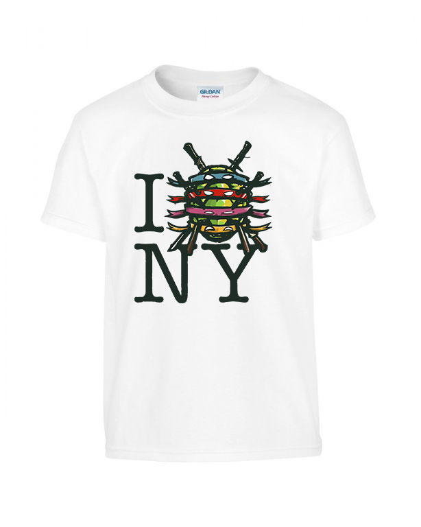 Tini Ninja Teknőcök TMNT Fehér Gyerek Póló